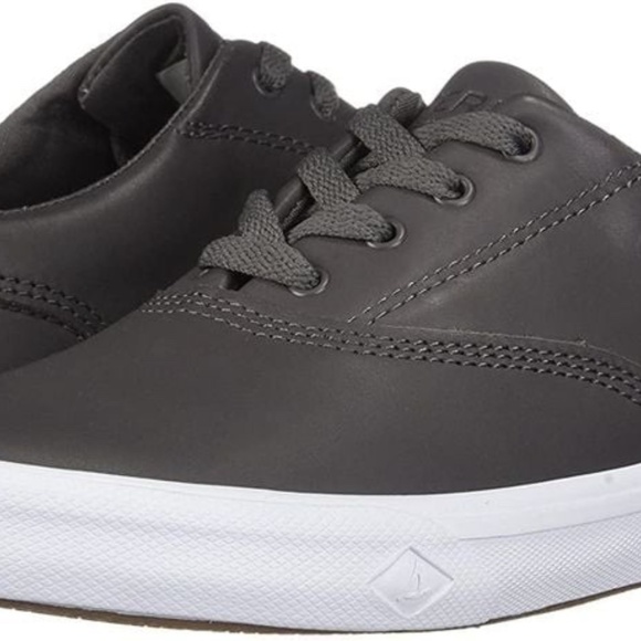 BRAND NEW men sperry striper 2 cvo leather shoes size US 12 (gray - no box) - Picture 4 of 7